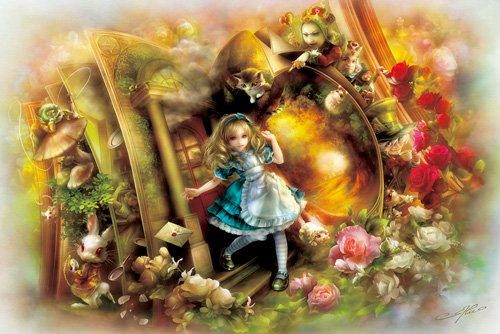 APPLEONE Jigsaw Puzzle 1000-678 Alice In Wonderland 1000 Pieces- Japan Figure Store - #1 Bring To You The Best Japanese Goods