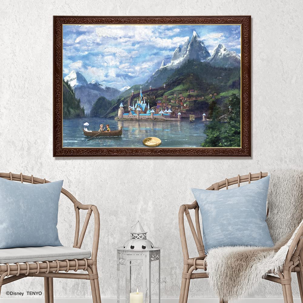 TENYO D1000-088 Jigsaw Puzzle Disney Frozen Boating In Arendelle 1000 Pieces- Japan Figure Store - #1 Bring To You The Best Japanese Goods