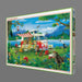 APPLEONE Jigsaw Puzzle 1000-839 Hiroyuki Tanikawa Camping Holiday 1000 Pieces- Japan Figure Store - #1 Bring To You The Best Japanese Goods