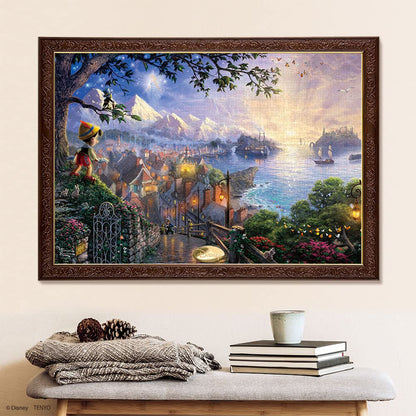 TENYO - D1000-087 Jigsaw Puzzle Disney Pinocchio Wishes Upon A Star - 1000 Pieces- Japan Figure Store - #1 Bring To You The Best Japanese Goods