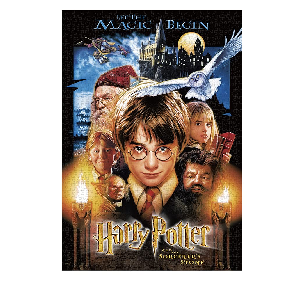 TENYO B1000-820 Jigsaw Puzzle Harry Potter And The Sorcerer'S Stone Let The Magic Begin Glow In The Dark 1000 Pieces- Japan Figure Store - #1 Bring To You The Best Japanese Goods