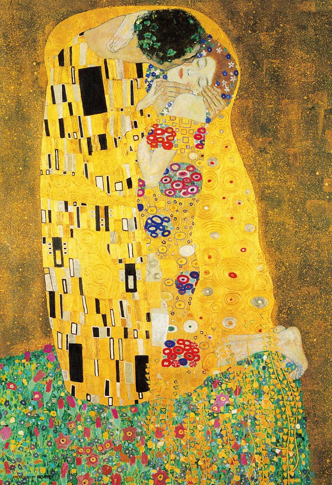 BEVERLY Jigsaw Puzzle M71-838 Gustav Klimt The Kiss 1000 S-Pieces- Japan Figure Store - #1 Bring To You The Best Japanese Goods