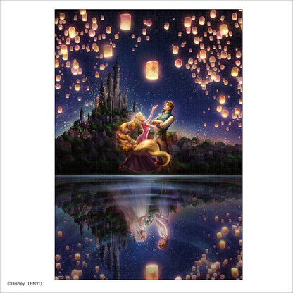 Tenyo 1000pc Rapunzel Glowing Puzzle 51x73.5cm- Japan Figure Store - #1 Bring To You The Best Japanese Goods
