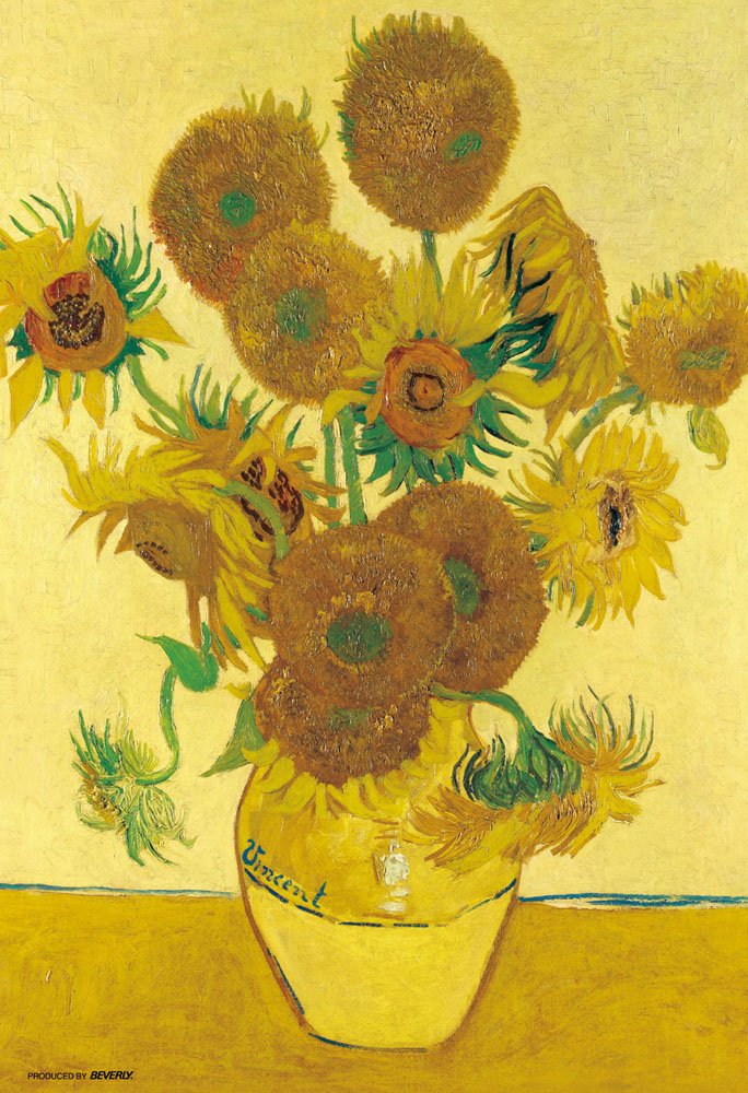 BEVERLY Jigsaw Puzzle M71-861 Vincent Van Gogh Sunflowers 1000 S-Pieces- Japan Figure Store - #1 Bring To You The Best Japanese Goods