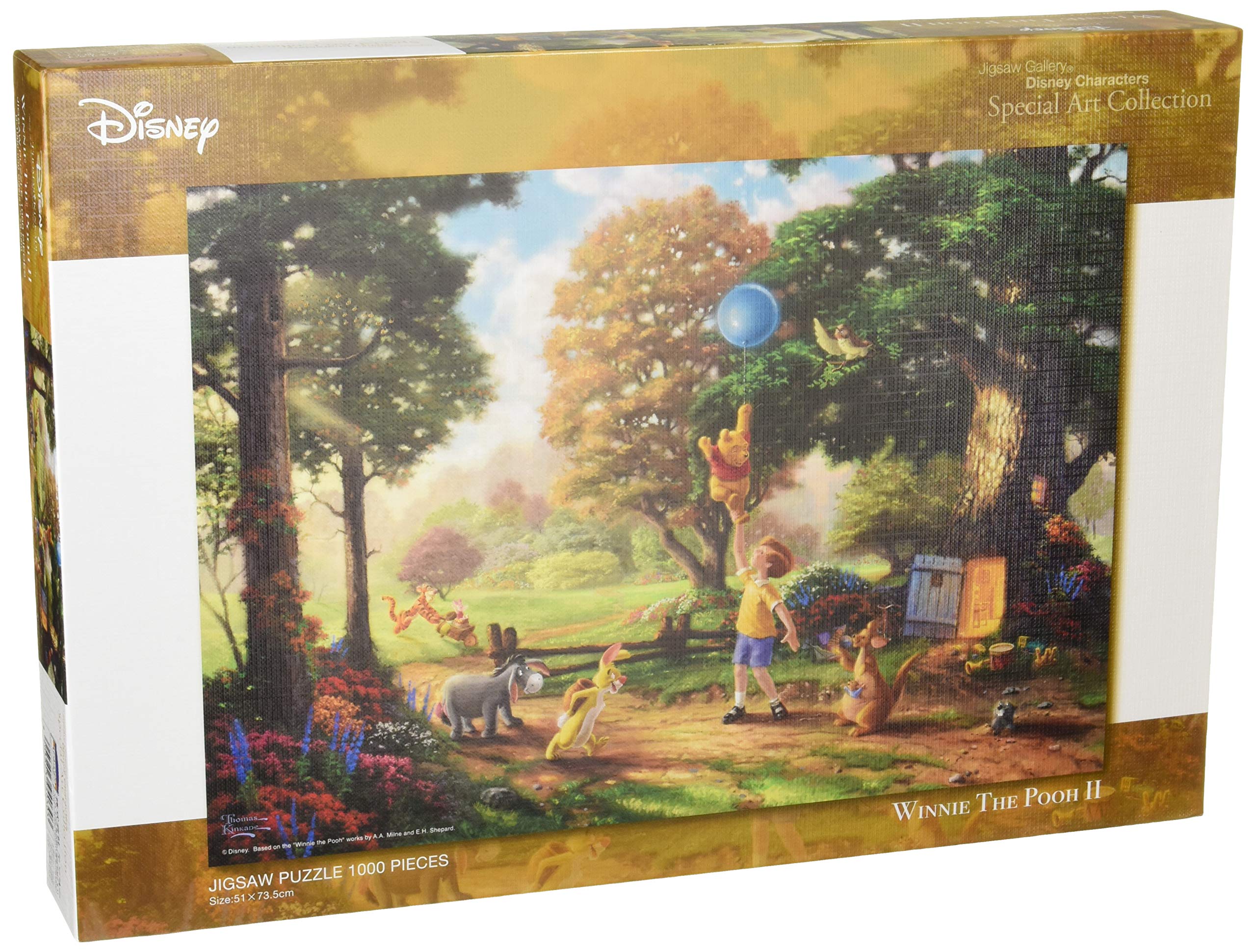 1000 Piece Tenyo Puzzle: Winnie The Pooh II Special Art Collection- Japan Figure Store - #1 Bring To You The Best Japanese Goods