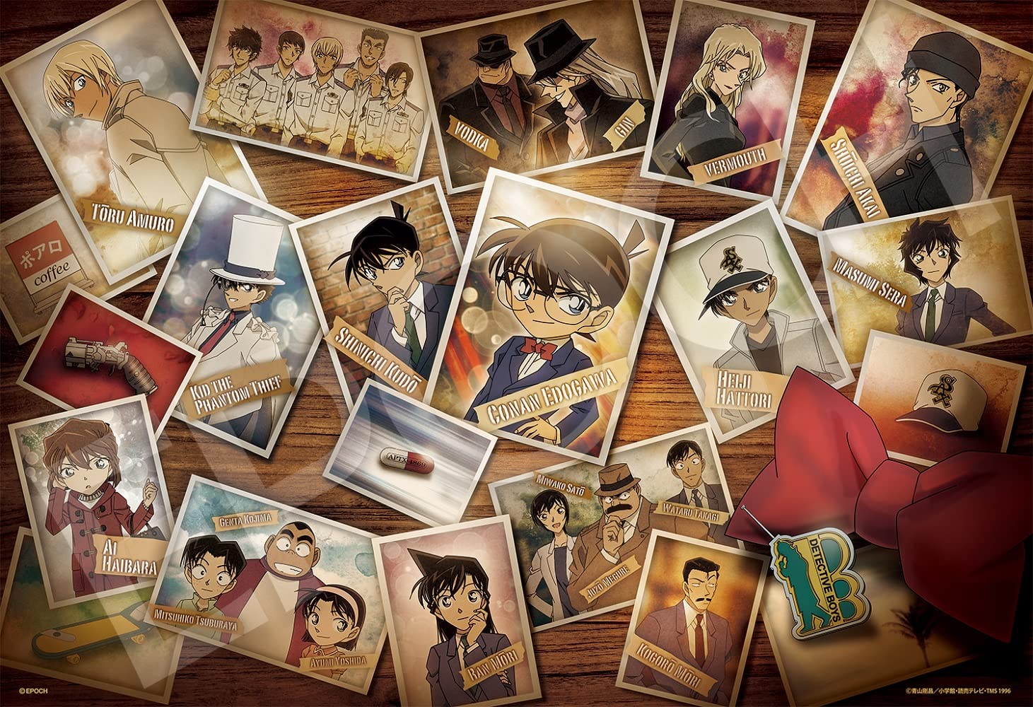 EPOCH 31-528 Jigsaw Puzzle Table Evidence Photos Detective Conan Case Closed 1053 S-Pieces- Japan Figure Store - #1 Bring To You The Best Japanese Goods