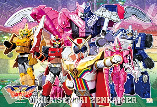 Ensky 108-L764 Jigsaw Puzzle Kikai Sentai Zenkaiger (108 L-Pieces) Large Piece Puzzle- Japan Figure Store - #1 Bring To You The Best Japanese Goods