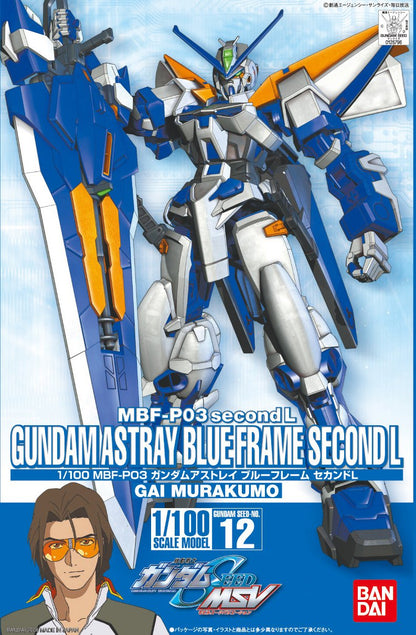 BANDAI 267962 Hg Gundam Seed Gundam Astray Blue Frame Second L 1/100 Scale Kit- Japan Figure Store - #1 Bring To You The Best Japanese Goods