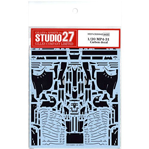 Studio27 St27 Cd20042 Mc Laren Mp4 31 Carbon Decal For Ebbro 018 1/20 Pvc Car Decal- Japan Figure Store - #1 Bring To You The Best Japanese Goods