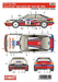 Studio27 St27 Dc1023 Toyota St165 Celica Gt-Four Securicor 20 Gb 1990 Decal For Aoshima 1/24- Japan Figure Store - #1 Bring To You The Best Japanese Goods