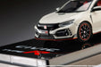 1/64 Honda Civic Type R FK8 2020 Hobby Japan White w/ Engine Display- Japan Figure Store - #1 Bring To You The Best Japanese Goods