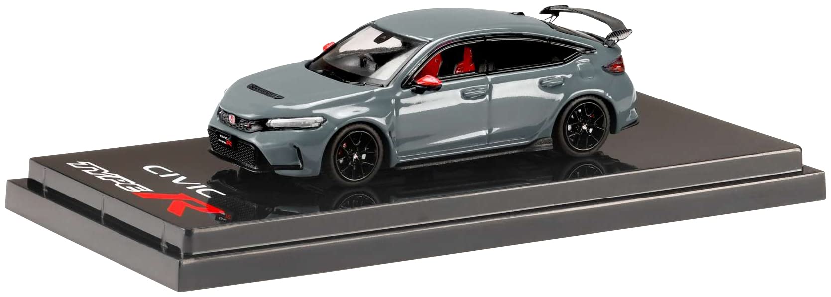 1/64 Honda Civic Type R Genuine Option Parts Sonic Gray Pearl - Hobby Japan- Japan Figure Store - #1 Bring To You The Best Japanese Goods