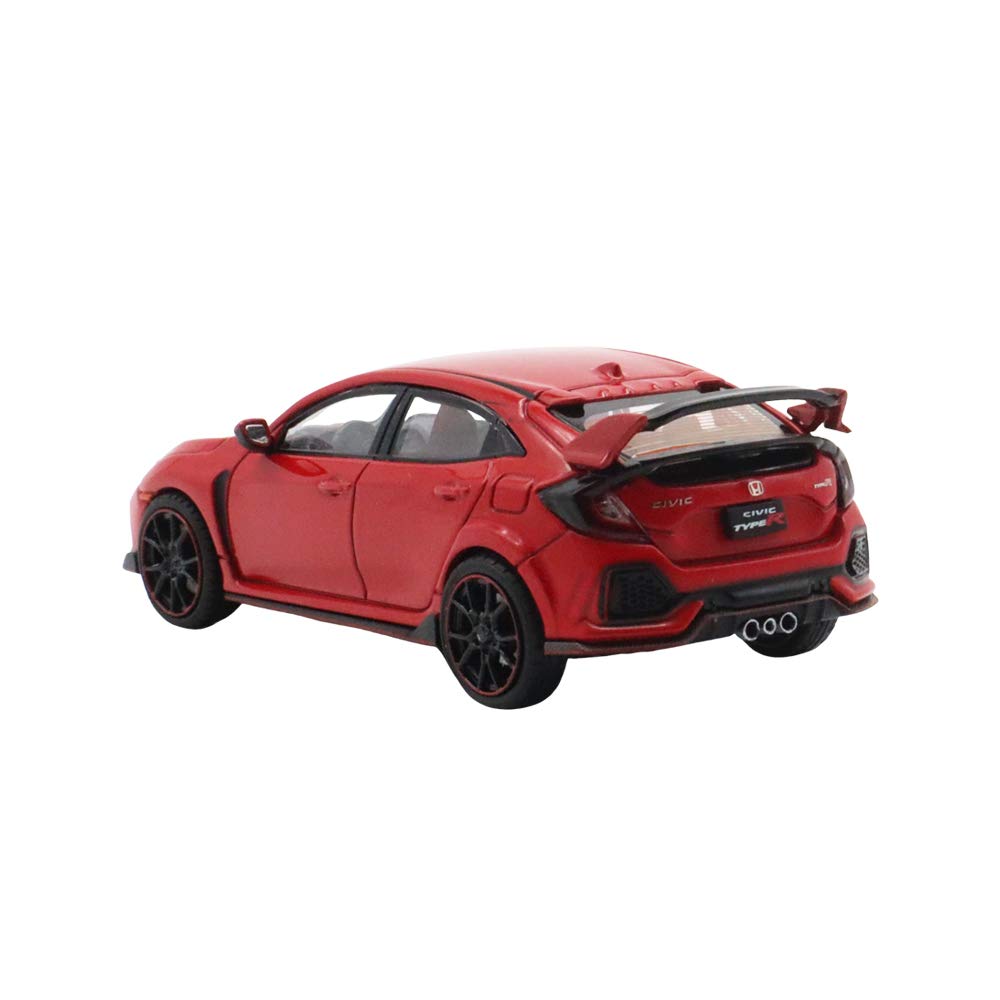 Lcd 1/64 Honda Civic Type R Type R Fk8 Diecast Model Car Left Handle Finished Product Red- Japan Figure Store - #1 Bring To You The Best Japanese Goods