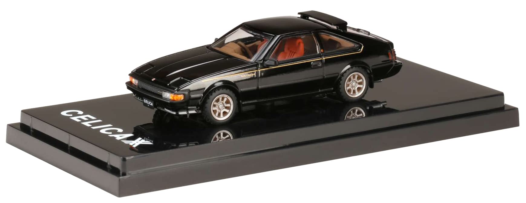 Toyota Celica XX A60 1984 1/64 Hobby Japan Super 2000Gt Twincam24 Black- Japan Figure Store - #1 Bring To You The Best Japanese Goods