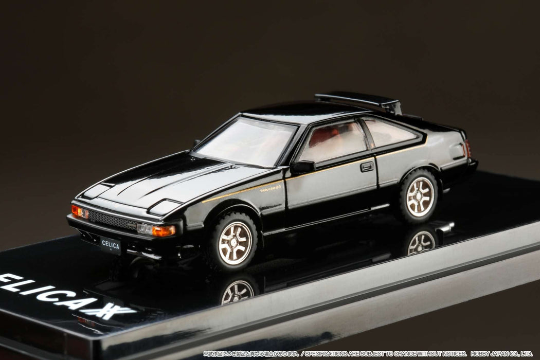 Toyota Celica XX A60 1984 1/64 Hobby Japan Super 2000Gt Twincam24 Black- Japan Figure Store - #1 Bring To You The Best Japanese Goods