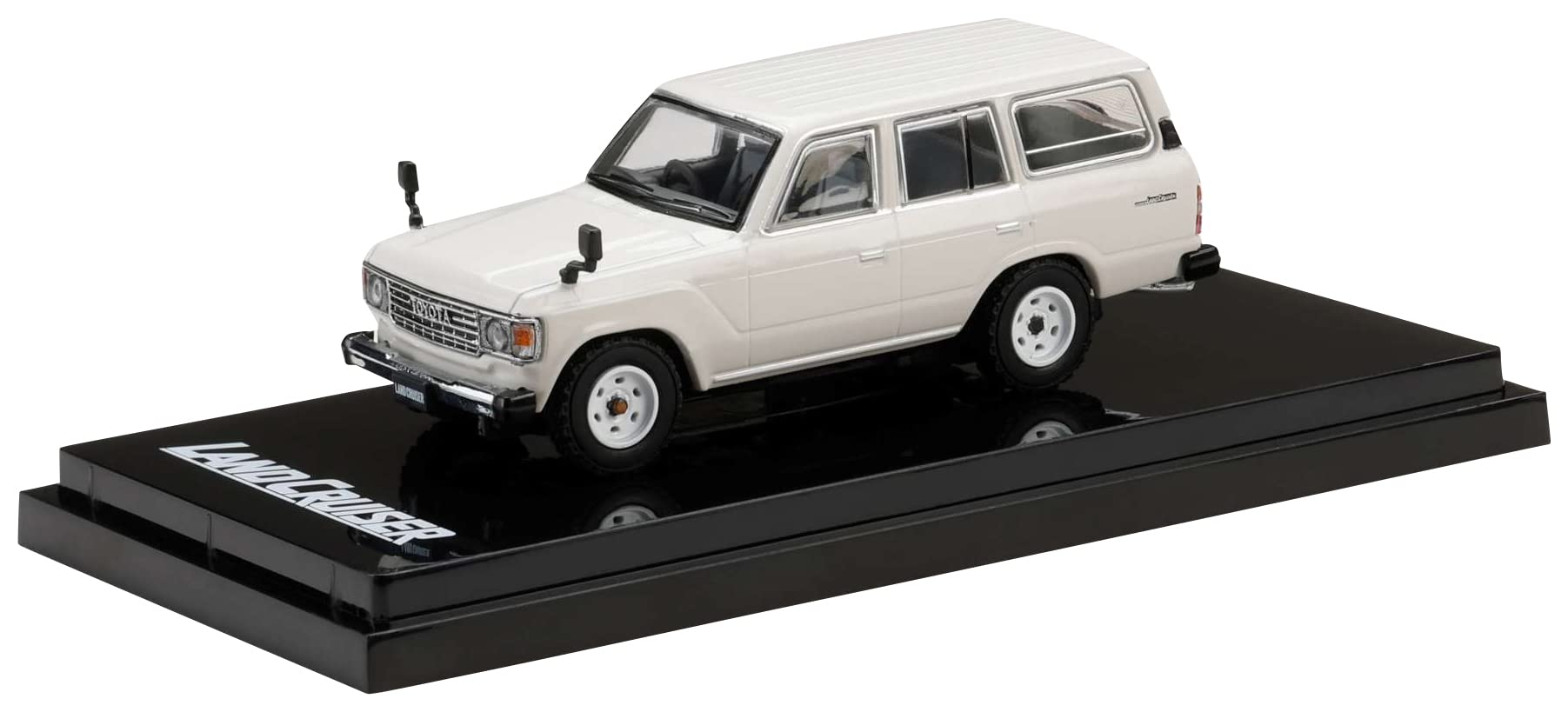 Toyota Land Cruiser 60 GX 1981 White 1/64 Hobby Japan- Japan Figure Store - #1 Bring To You The Best Japanese Goods
