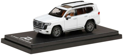 1/64 Hobby Japan Toyota Land Cruiser (Ja300W) Zx White Pearl/Beige- Japan Figure Store - #1 Bring To You The Best Japanese Goods