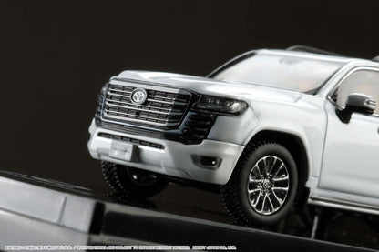 1/64 Hobby Japan Toyota Land Cruiser (Ja300W) Zx White Pearl/Beige- Japan Figure Store - #1 Bring To You The Best Japanese Goods