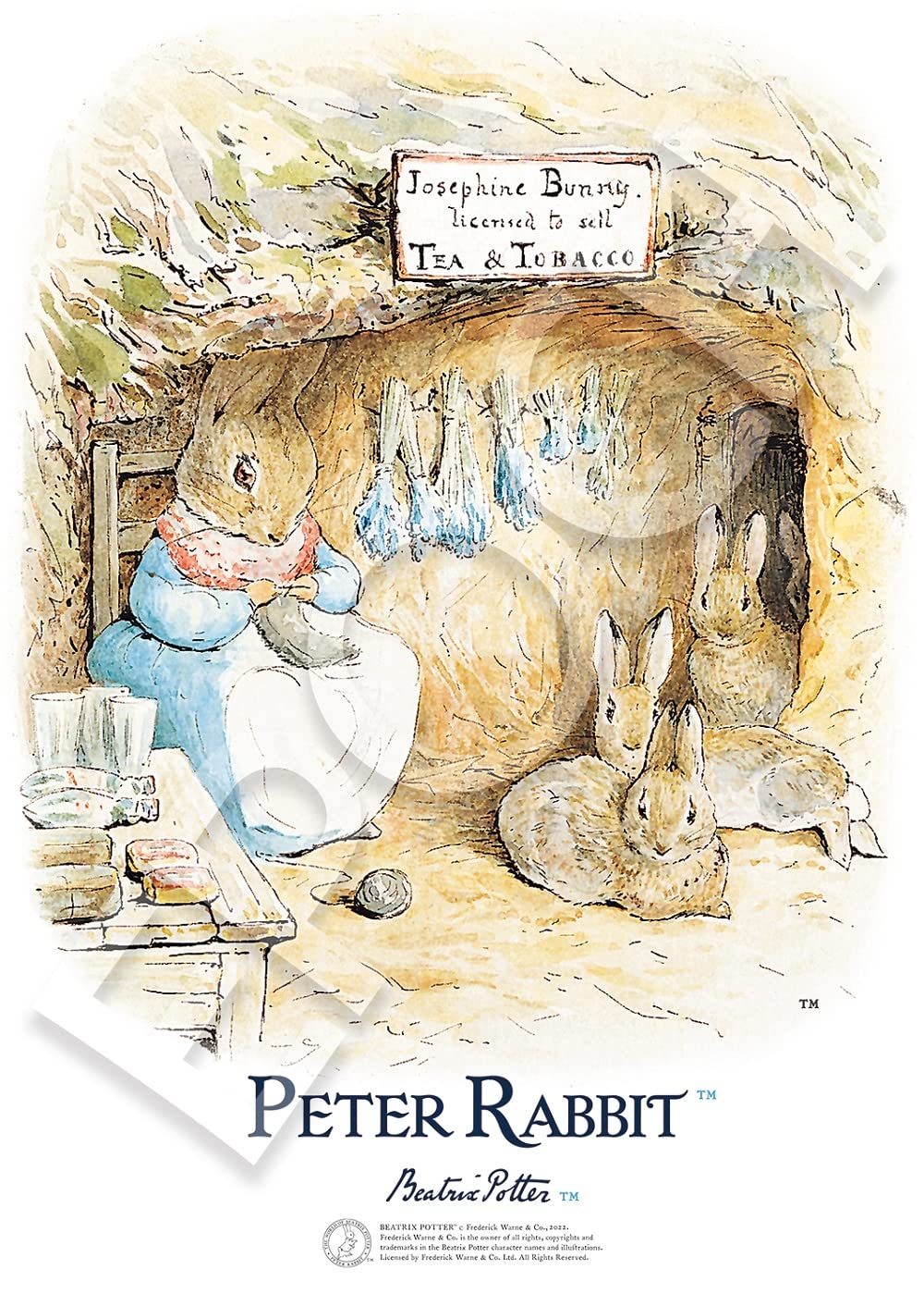 216 Piece Jigsaw Puzzle Peter Rabbit Artworks Of Beatrix Potter™ Peter&S Mother And 3 Sisters Small Piece (18.2X25.7Cm)- Japan Figure Store - #1 Bring To You The Best Japanese Goods