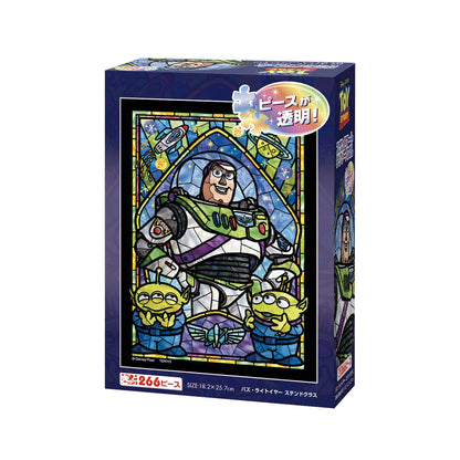 TENYO Dsg266-975 Jigsaw Puzzle Disney Buzz Lightyear Stained Art 266 S-Pieces- Japan Figure Store - #1 Bring To You The Best Japanese Goods