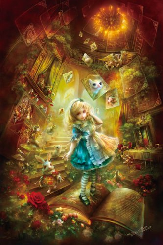 APPLEONE Jigsaw Puzzle 300-274 Alice In Wonderland 300 Pieces- Japan Figure Store - #1 Bring To You The Best Japanese Goods