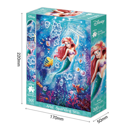 EPOCH Jigsaw Puzzle 73-301 Disney The Little Mermaid Ariel -Sparkling Sea- Decoration Puzzle 300 Pieces- Japan Figure Store - #1 Bring To You The Best Japanese Goods