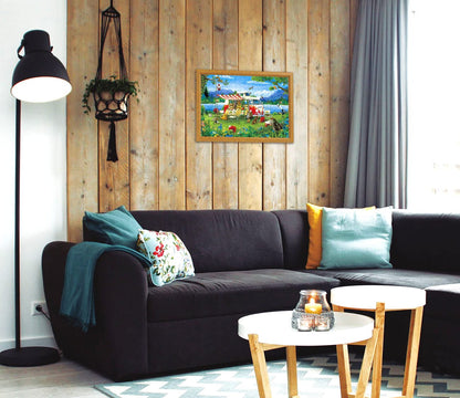 APPLEONE 300-370 Jigsaw Puzzle Camping Holiday 300 Pieces- Japan Figure Store - #1 Bring To You The Best Japanese Goods