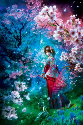 300 Piece Jigsaw Puzzle Iroha Meguri (26X38Cm)- Japan Figure Store - #1 Bring To You The Best Japanese Goods