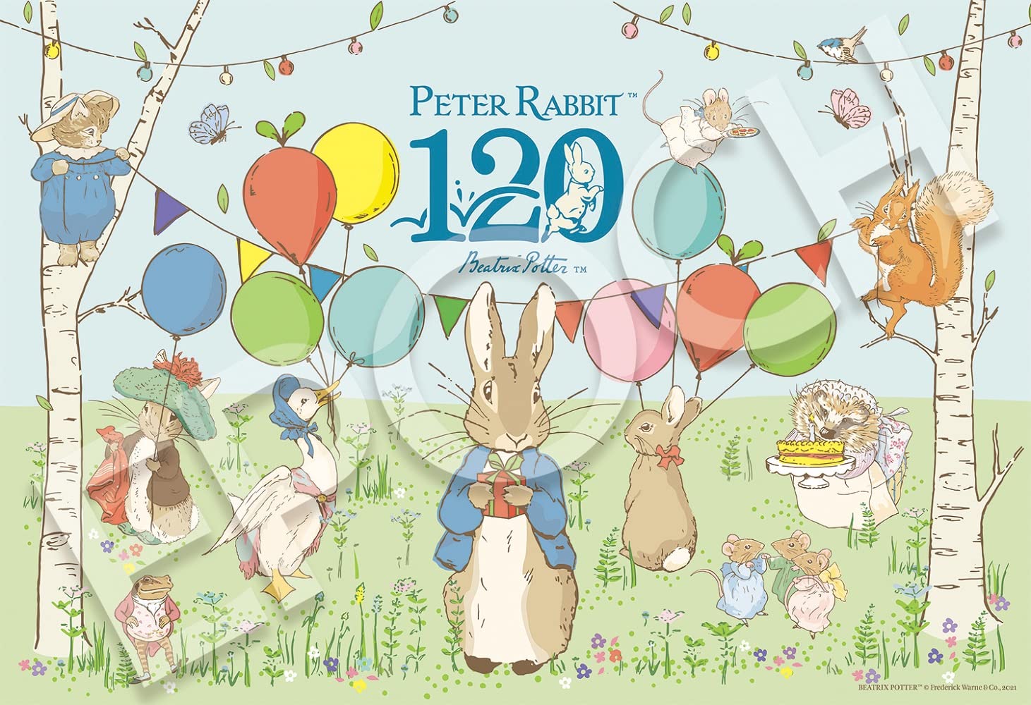 EPOCH 26-369S Jigsaw Puzzle Peter Rabbit 120Th Anniversary 300 Pieces- Japan Figure Store - #1 Bring To You The Best Japanese Goods