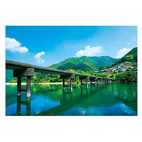 APPLEONE Jigsaw Puzzle 300-354 Shimanto River And Low-Water Bridge 300 Pieces- Japan Figure Store - #1 Bring To You The Best Japanese Goods