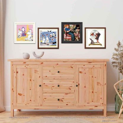 Yanoman Japan Jigsaw Puzzle Moomin Little My 306Pcs 25X25Cm- Japan Figure Store - #1 Bring To You The Best Japanese Goods