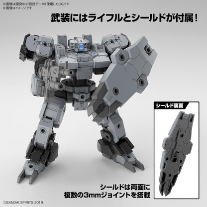 Bandai Spirits 1/144 Scale EEXM-9 Buskey Lot 30mm Color-Coded Plastic Model in Gray- Japan Figure Store - #1 Bring To You The Best Japanese Goods