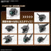 1/144 Scale Color-Coded Plastic Model Set 6 (Customized Head A) - 30Mm Option Parts - Bandai Spirits Japan- Japan Figure Store - #1 Bring To You The Best Japanese Goods