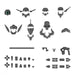 BANDAI - 30Mm 1/144 Option Parts Set 7 - Customized Head B Plastic Model- Japan Figure Store - #1 Bring To You The Best Japanese Goods