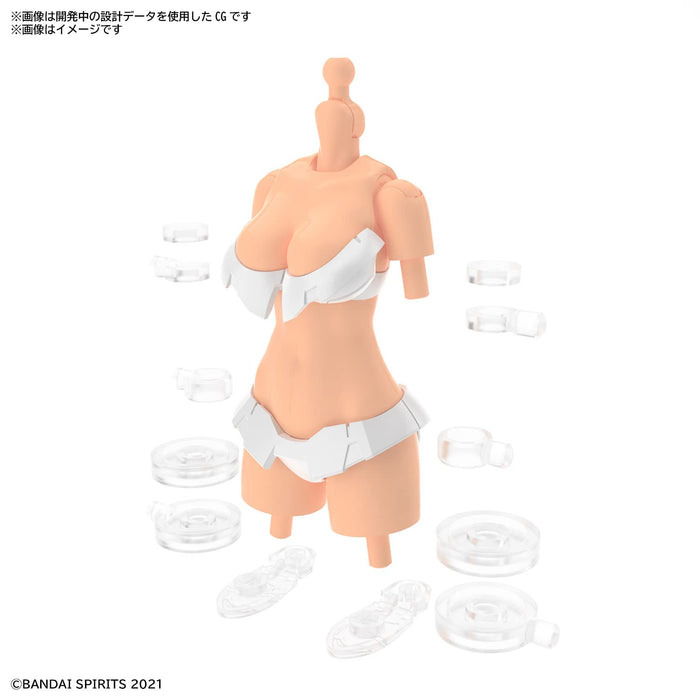 Bandai Spirits S03 Pre-Colored Plastic Model 30Ms Option Body Parts [Color C] Japan- Japan Figure Store - #1 Bring To You The Best Japanese Goods