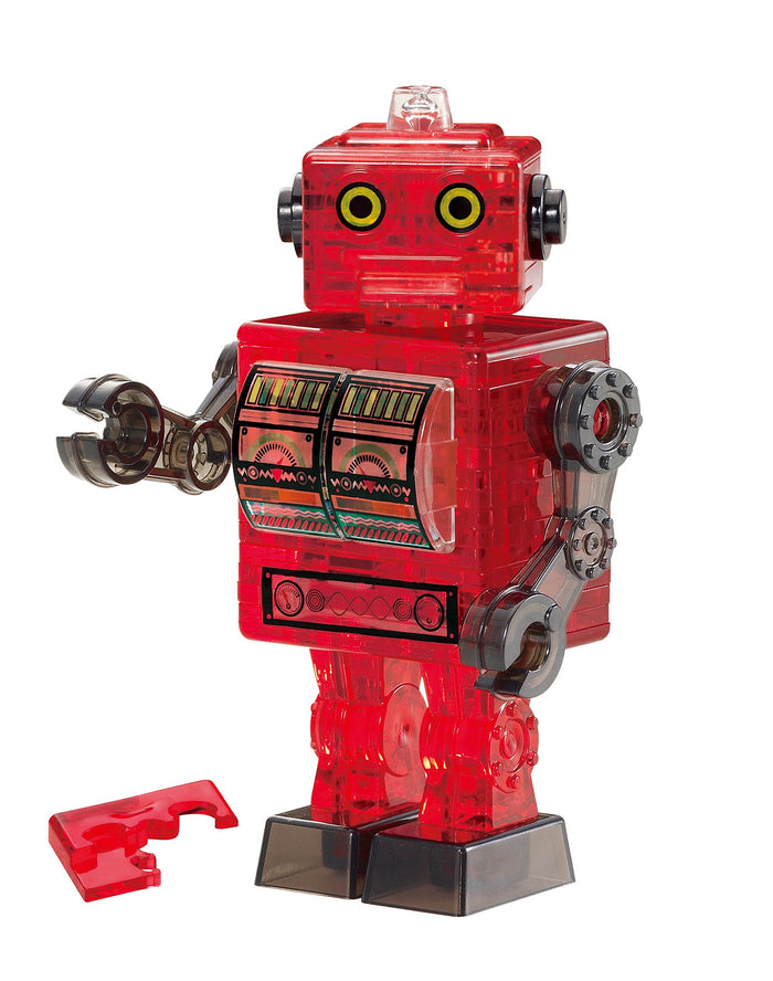 BEVERLY Crystal 3D Puzzle 50202 Robot Red- Japan Figure Store - #1 Bring To You The Best Japanese Goods