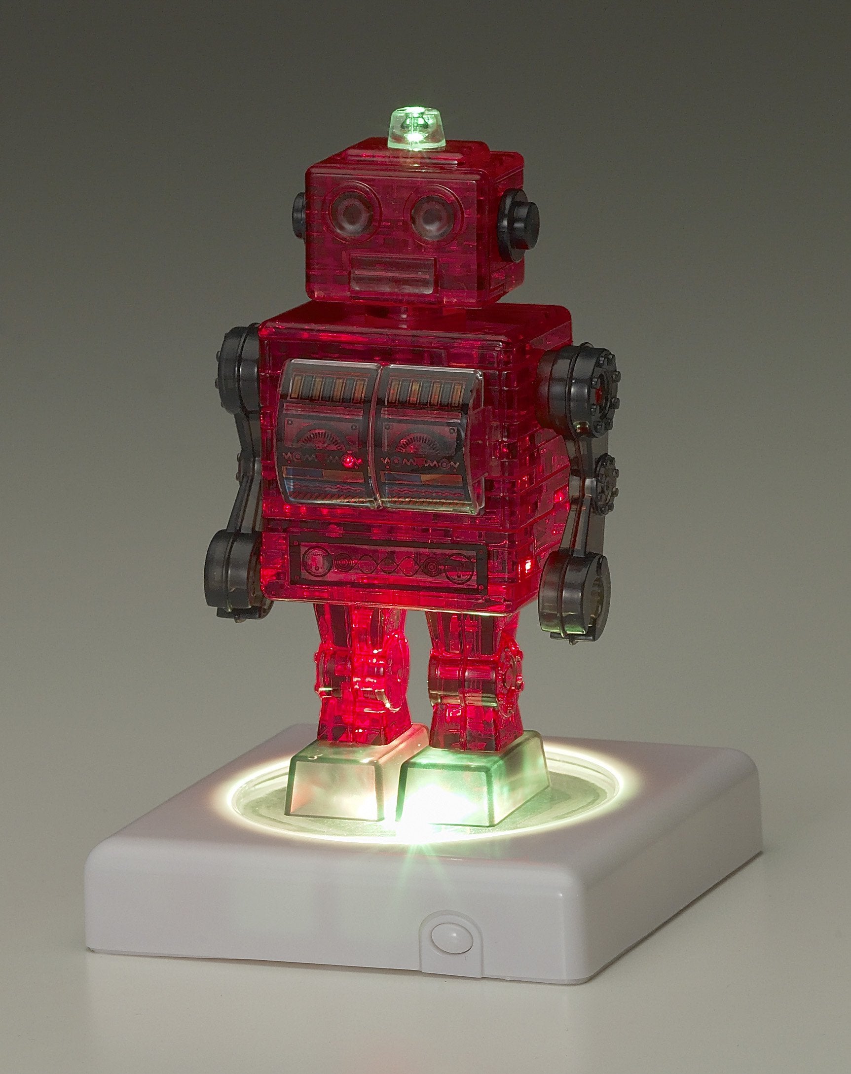 BEVERLY Crystal 3D Puzzle 50202 Robot Red- Japan Figure Store - #1 Bring To You The Best Japanese Goods