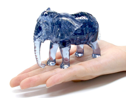 Beverly Crystal 3D Puzzle 50178 Elephant Jp Animal 3D Puzzles Crystal Jigsaw Puzzle- Japan Figure Store - #1 Bring To You The Best Japanese Goods