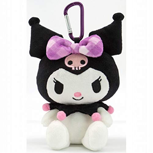 Eco Bag With Kuromi Plush Case Japan Figure 4548643154545