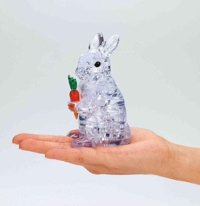 Beverly Crystal 3D Puzzle 486589 Rabbit Clear (43 Pieces) 3D Crystal Animal Puzzle- Japan Figure Store - #1 Bring To You The Best Japanese Goods