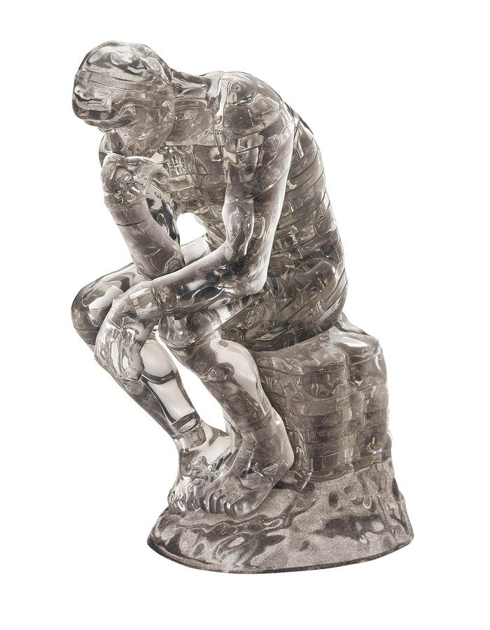 Beverly Crystal 3D Puzzle 484837 The Thinker (43 Pieces) Plastic 3D Puzzles- Japan Figure Store - #1 Bring To You The Best Japanese Goods