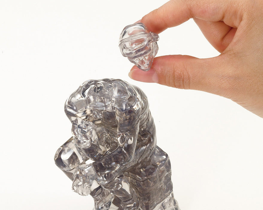 Beverly Crystal 3D Puzzle 484837 The Thinker (43 Pieces) Plastic 3D Puzzles- Japan Figure Store - #1 Bring To You The Best Japanese Goods