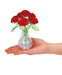 Beverly Crystal 3D Puzzle 485391 Six Roses Red (47 Pieces) Crystal 3D Flower Puzzle- Japan Figure Store - #1 Bring To You The Best Japanese Goods