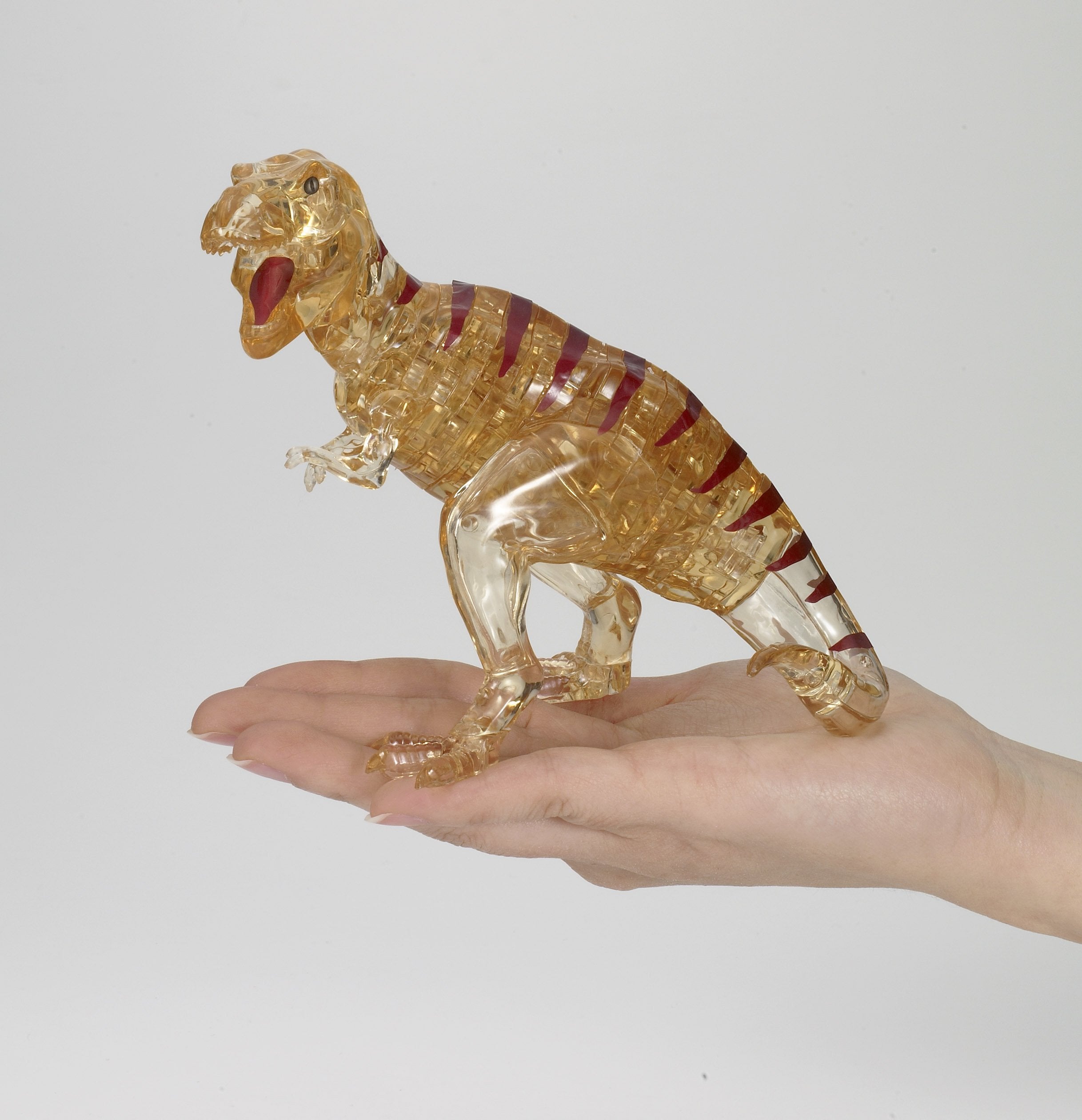 Beverly Crystal 3D Puzzle 486435 T-Rex Brown (49 Pieces) 3D Dinosaur Puzzle- Japan Figure Store - #1 Bring To You The Best Japanese Goods