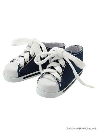 AZONE Far176-Nvy 1/3 Low Cut Sneakers Navy- Japan Figure Store - #1 Bring To You The Best Japanese Goods