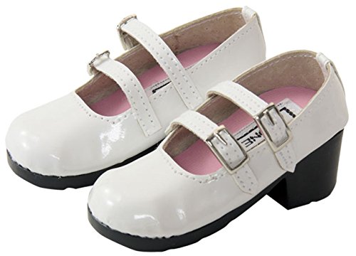 AZONE Far051-Wht 50Cm Doll Strap Shoes White- Japan Figure Store - #1 Bring To You The Best Japanese Goods