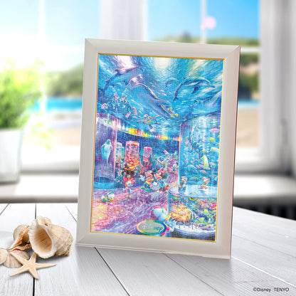 Tenyo 500pc Jigsaw Puzzle Disney Night Aquarium Tight Series Stained Art 25x36cm- Japan Figure Store - #1 Bring To You The Best Japanese Goods