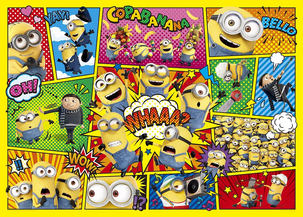 Yanoman 500 Piece Jigsaw Puzzle Minions Comic Art Ii Japan 38X53Cm- Japan Figure Store - #1 Bring To You The Best Japanese Goods