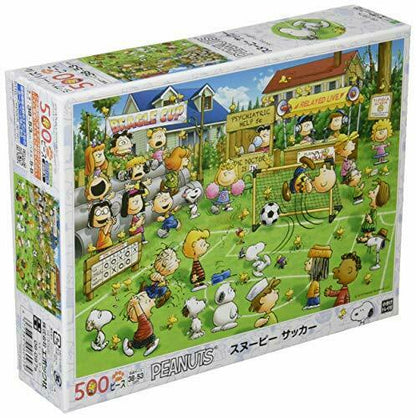 500-piece Jigsaw Puzzle Peanuts Snoopy Soccer 38x53cm