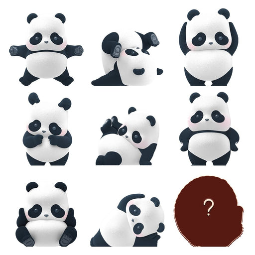 52Toys Blindbox Panda Roll Nichijou Series Vol.2 Pvc Abs Trading Figures Box Of 8- Japan Figure Store - #1 Bring To You The Best Japanese Goods